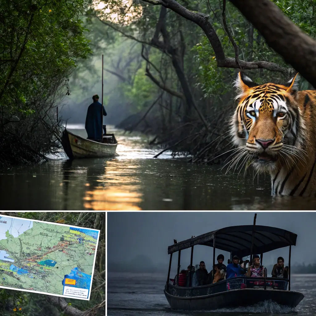 Sundarban darshan, Sundarban boat safari